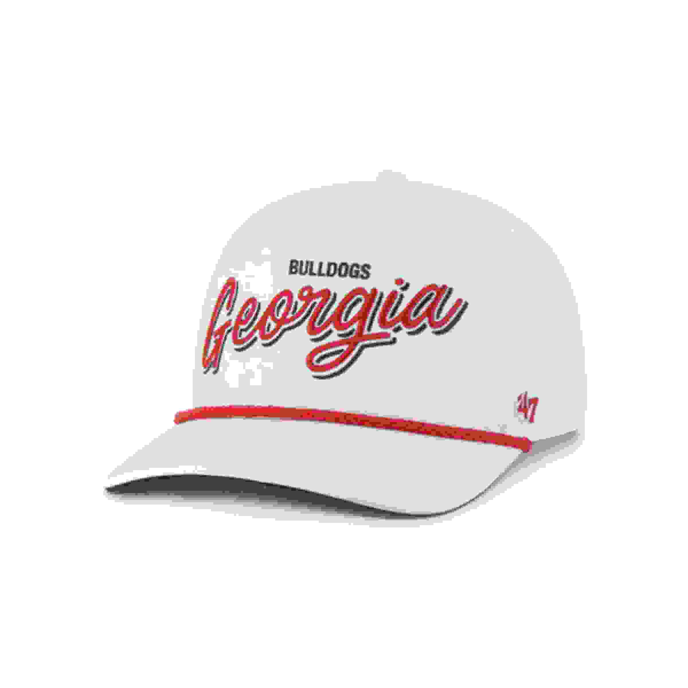 47 Georgia Bulldogs Fairway Hitch White Snapback Hat